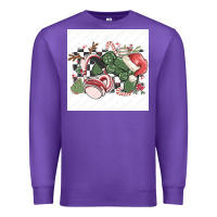 Purple small business filigran kopya Premium Sweatshirt - MaliasSmallBusiness