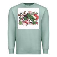 Seafoam small business filigran kopya Premium Sweatshirt - MaliasSmallBusiness