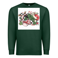Sports Green small business filigran kopya Premium Sweatshirt - MaliasSmallBusiness