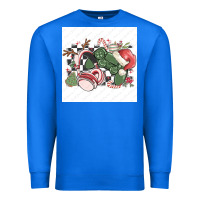 True Royal small business filigran kopya Premium Sweatshirt - MaliasSmallBusiness