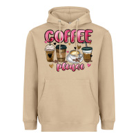 Mushroom coffee please Heavyweight Hoodie - MaliasSmallBusiness