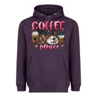 Plum coffee please Heavyweight Hoodie - MaliasSmallBusiness