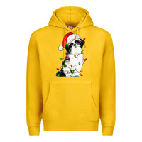 Lemon christmas shih tzu dog Premium Hoodie - LillyAllenDesigns