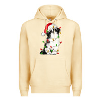 Pina Colada christmas shih tzu dog Premium Hoodie - LillyAllenDesigns