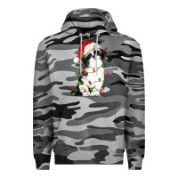 Slate Camo christmas shih tzu dog Premium Hoodie - LillyAllenDesigns