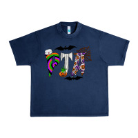 Navy pta Urban Heavy Tee - CowhideDigitalArt