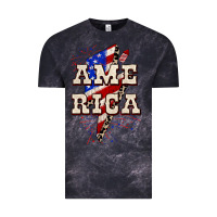 Cloud Black America 4th of July Vintage Tee - CowGirlArtShop