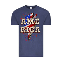 Vintage Denim America 4th of July Vintage Tee - CowGirlArtShop