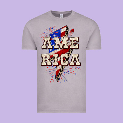 America 4th Of July Vintage Tee Designed By Cowgirlartshop
