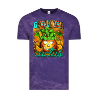 Cloud Purple go fall on a cactus Vintage Tee - AdoDesignShop
