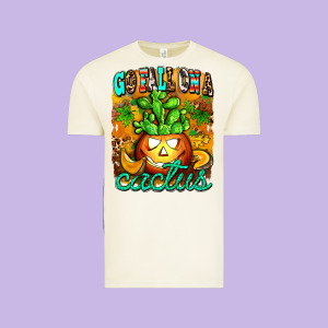 Go Fall On A Cactus Vintage Tee Designed By Adodesignshop