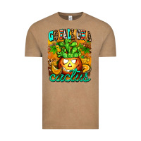 Vintage Coffee go fall on a cactus Vintage Tee - AdoDesignShop