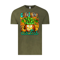 Vintage Olive go fall on a cactus Vintage Tee - AdoDesignShop