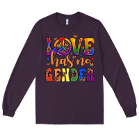 Plum love has no gender Long Sleeve Tee - JahusDesignShop