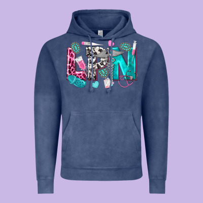 Lpn Vintage Hoodie Designed By Texasbilliewilder