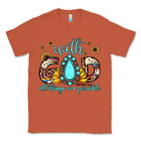 Copper with god all things are possible matthew 19 26 Classic Tee - JahusDesignShop