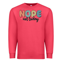Cardinal nope not today Premium Sweatshirt - MaliasSmallBusiness