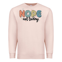 Pale Pink nope not today Premium Sweatshirt - MaliasSmallBusiness