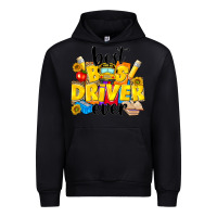 Black best bus driver ever Urban Hoodie - NancyCooperArtShop
