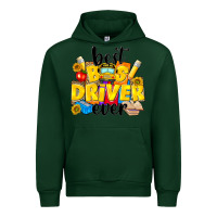Forest Green best bus driver ever Urban Hoodie - NancyCooperArtShop