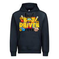 Navy best bus driver ever Urban Hoodie - NancyCooperArtShop