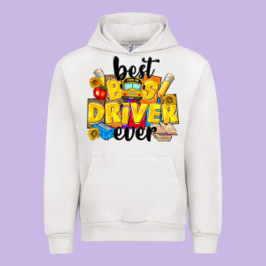 Best Bus Driver Ever Urban Hoodie Designed By Nancycooperartshop