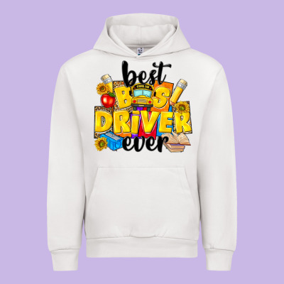 Best Bus Driver Ever Urban Hoodie Designed By Nancycooperartshop