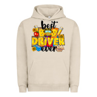 Pigment French Oak best bus driver ever Urban Hoodie - NancyCooperArtShop