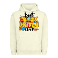 Pigment Pistachio best bus driver ever Urban Hoodie - NancyCooperArtShop