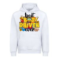 White best bus driver ever Urban Hoodie - NancyCooperArtShop