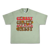 Oil Green classy crafty and hella sassy Urban Heavy Tee - HRA Design Shop