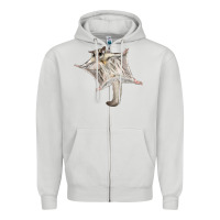 Dove Grey sugar glider Zipper Hoodie - LillyAllenDesigns