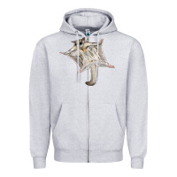 Heather Grey sugar glider Zipper Hoodie - LillyAllenDesigns