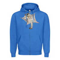 True Royal sugar glider Zipper Hoodie - LillyAllenDesigns