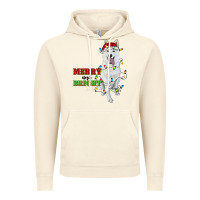 Vintage Artic merry and bright white shepherd Vintage Hoodie - RanaPortraitStore