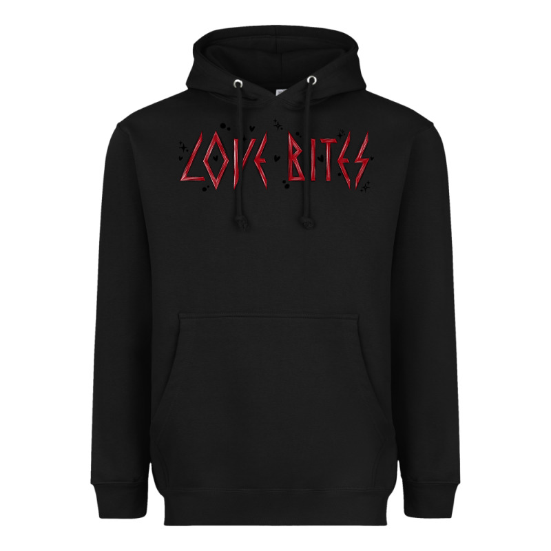 Love Bites Heavyweight Hoodie by MaliasSmallBusiness | Teevron