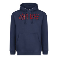 Navy love bites Heavyweight Hoodie - MaliasSmallBusiness
