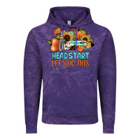 Cloud Purple headstart let's do this Vintage Hoodie - JahusDesignShop