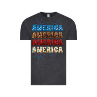 Vintage Black Western America Vintage Tee - Neo Western