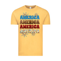 Vintage Mustard Western America Vintage Tee - Neo Western