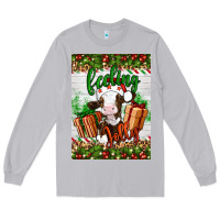 Moon Dust Christmas feeling jolly cow Long Sleeve Tee - Artiststas