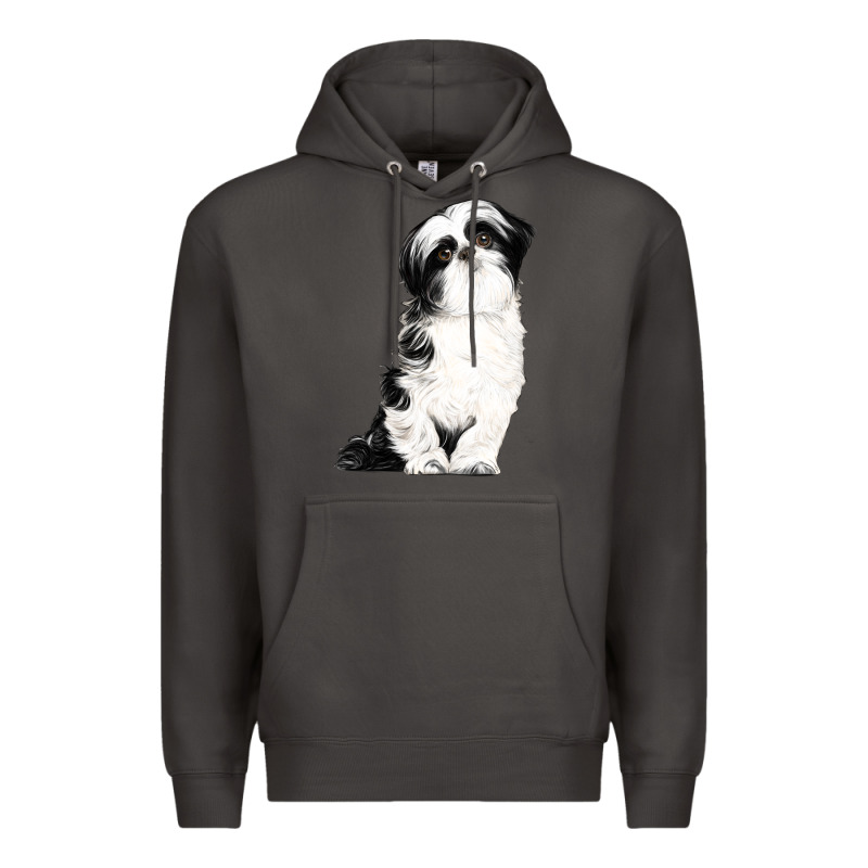 Shih Tzu Dog Premium Hoodie by LillyAllenDesigns | Teevron