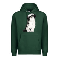 Sports Green shih tzu dog Premium Hoodie - LillyAllenDesigns