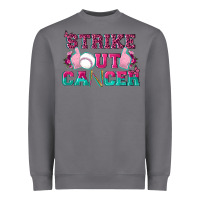 Storm Strike Out Cancer Baseball Heavyweight Sweatshirt - texasbilliewilder