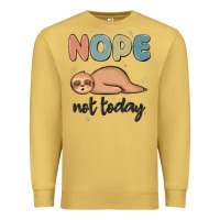 Antique Gold nope not today Premium Sweatshirt - MaliasSmallBusiness