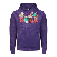 Cloud Purple nurse coffee cups Vintage Hoodie - texasbilliewilder