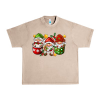 French Oak coffee cup santa gnomies Urban Heavy Tee - FaDigitalArtStudio