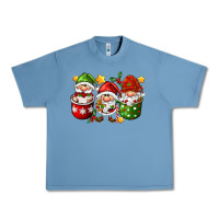 Pebble Blue coffee cup santa gnomies Urban Heavy Tee - FaDigitalArtStudio