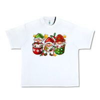 White coffee cup santa gnomies Urban Heavy Tee - FaDigitalArtStudio