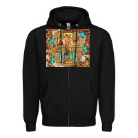 Black faith cross Zipper Hoodie - BarkalooDesign